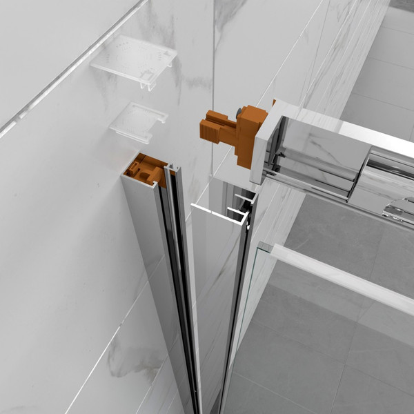 Душевой уголок Triton Фикс-Хром 90х90