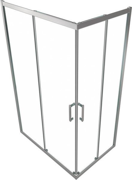 Душевой уголок Triton Фикс-Хром 120х90