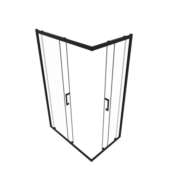 Душевой уголок Triton Фикс-Блэк 120х90