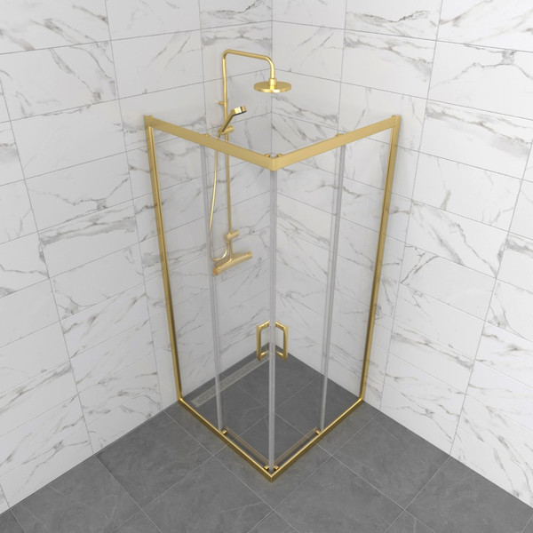 Душевой уголок Triton Фикс-Голд 90х90