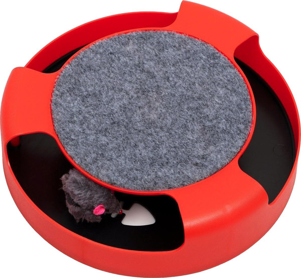 Игрушка для кошек Пижон Игровой комплекс с подвижной мышкой / 6253488 - фото