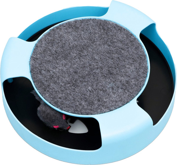 Игрушка для кошек Пижон Игровой комплекс с подвижной мышкой / 6253489 - фото