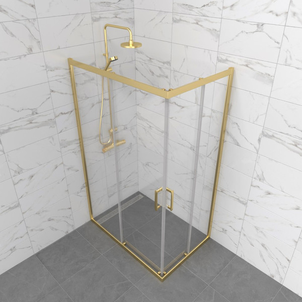 Душевой уголок Triton Фикс-Голд 120х80