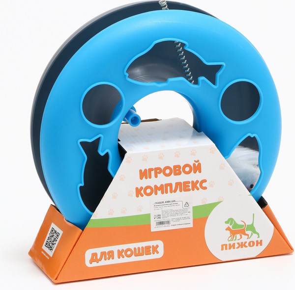Игрушка для кошек Sima-Land Загадочный круг-Рыбки / 7916130