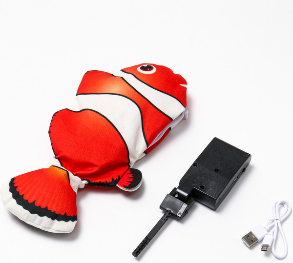 Игрушка для кошек Sima-Land Рыба-клоун / 7087274