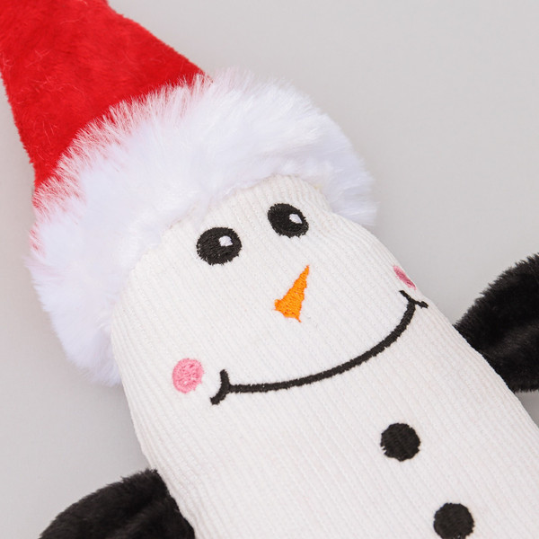 Игрушка для собак Sima-Land Снеговик с канатом / 9586984