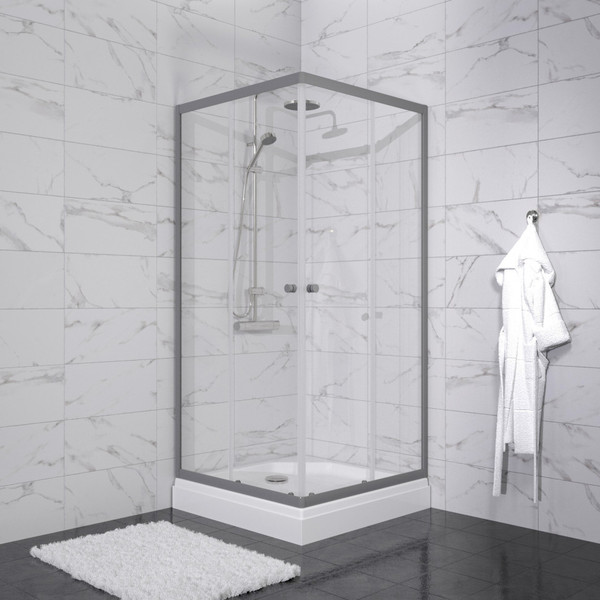 Душевой уголок Triton Вента-Графит 90х90