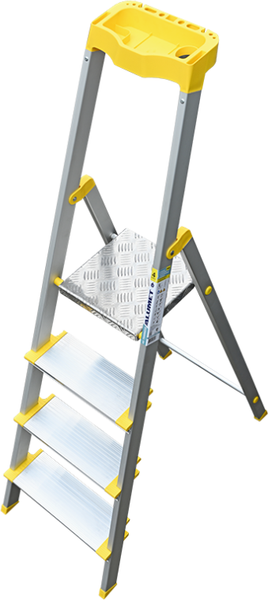 Лестница-стремянка Алюмет AS704AK015 - фото