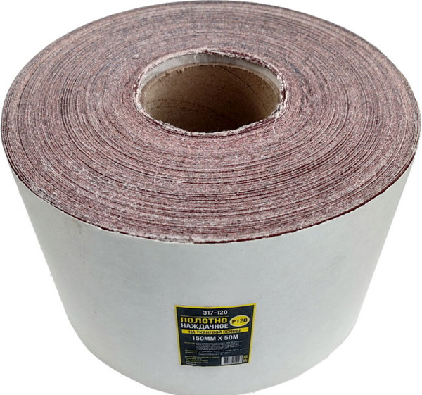 Шлифлента Hiborg 150ммx50м Р100 / Y-317-100 - фото