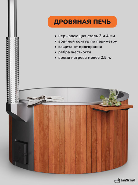 Купель SCANDINAF Furako 200SR