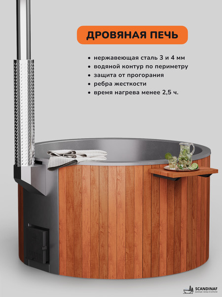 Купель SCANDINAF Furako 200RG