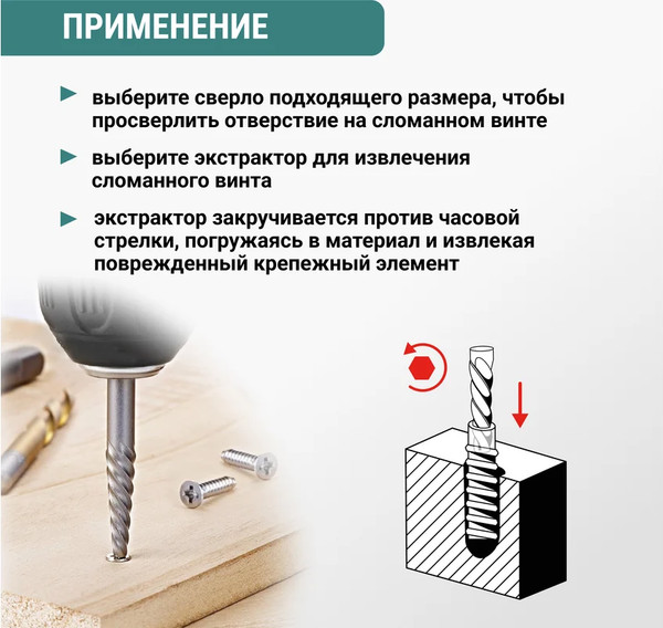 Набор сверл Vira 820151