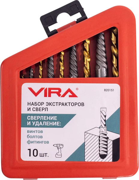 Набор сверл Vira 820151