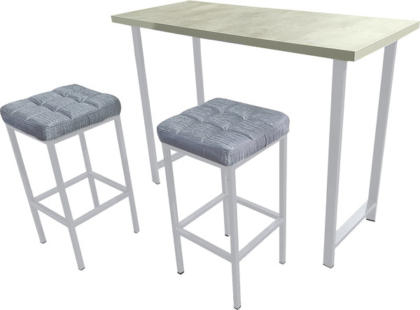 Консольный столик Древпром Шелковый камень 120x50x88 М94 / ДП1-02-04