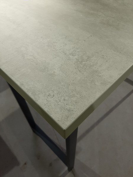 Барный стол Древпром Шелковый камень 120x50x88 М94 / ДП1-02-04