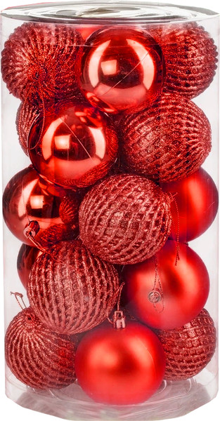 Набор шаров новогодних Ausini V5055 - фото