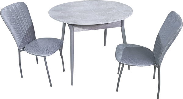 Обеденный стол Древпром Сириус 97-127х75 / ДП1-02-06