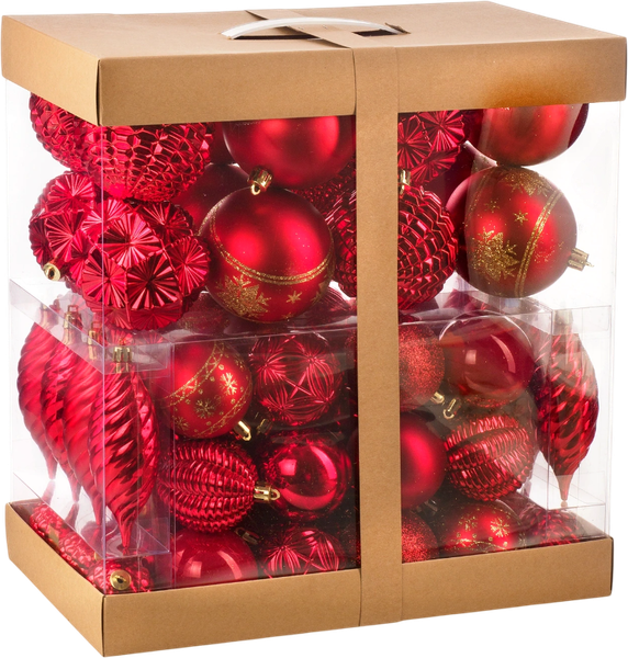 Набор шаров новогодних Ausini XK-040 - фото