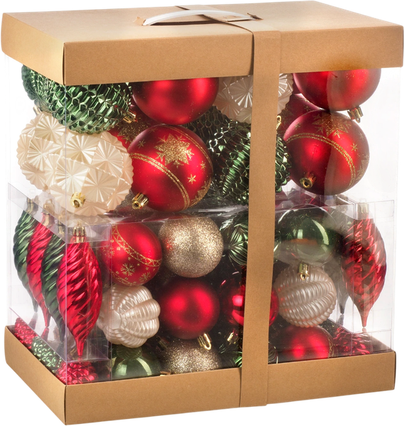 Набор шаров новогодних Ausini XK-042 - фото