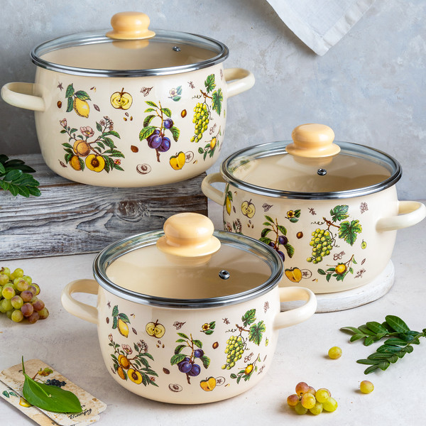 Кастрюля Appetite Фруктовый сад 1RC201S