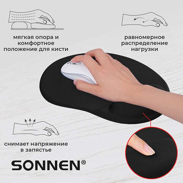 Коврик для мыши Sonnen 513299