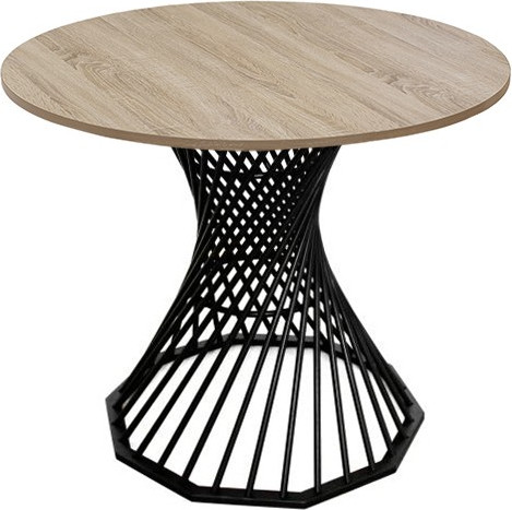 Обеденный стол Древпром Лотос ф900 М193 ДП1-03-15  - фото