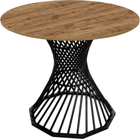 Обеденный стол Древпром Лотос ф900 М193 ДП1-03-15  - фото