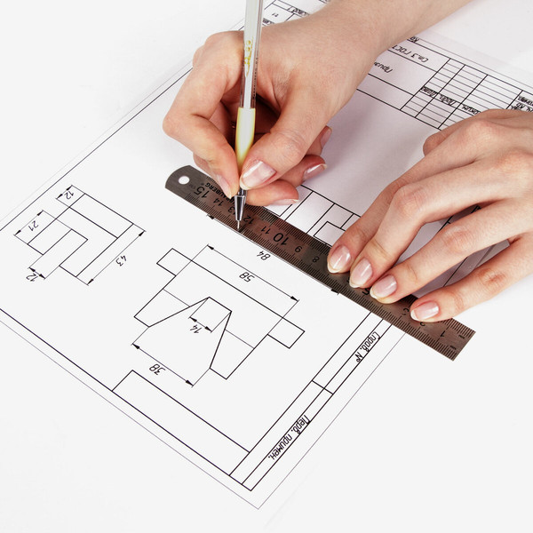 Линейка Brauberg 210811