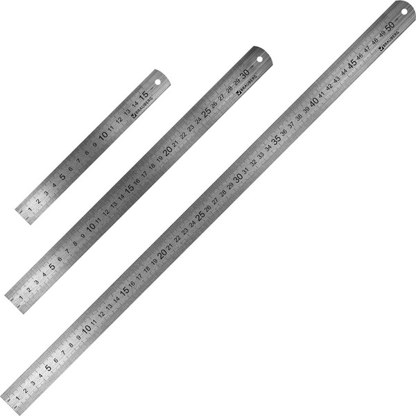 Линейка Brauberg 210810 - фото