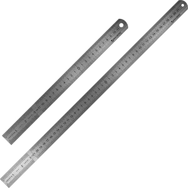 Линейка Brauberg 210812 - фото