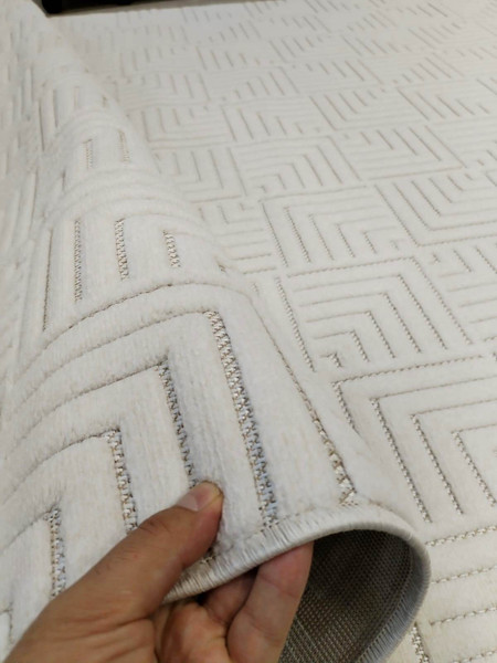 Ковер Radjab Carpet Сканди Сизаль Овал 10658A