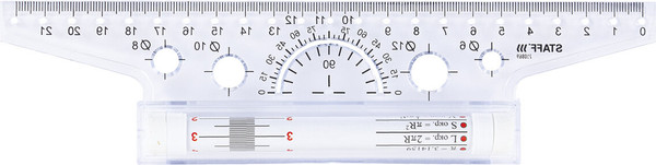 Рейсшина Staff С рейсшиной / 210869 - фото