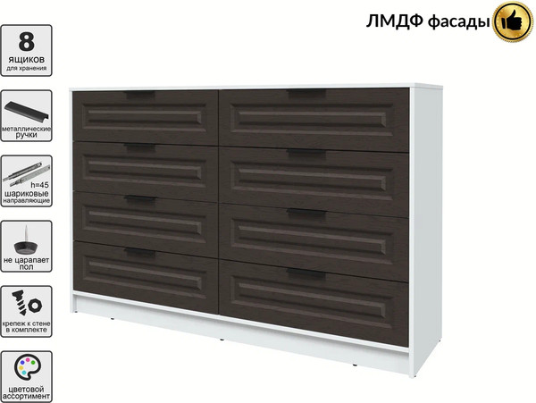 Комод Интерлиния Концепт КТ-К157 Деко