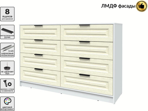 Комод Интерлиния Концепт КТ-К157 Деко