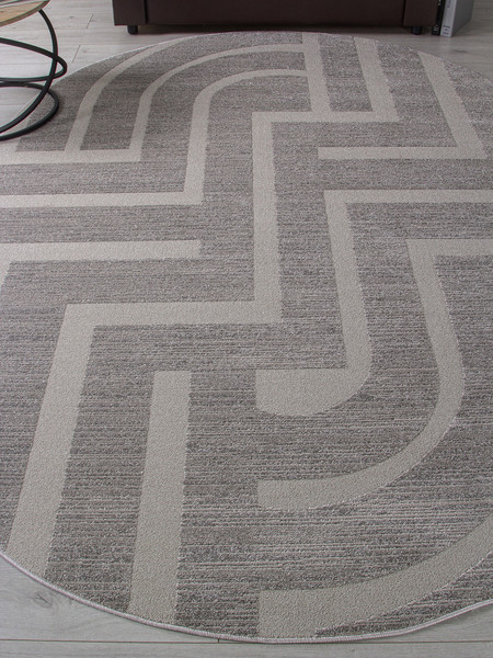 Ковер Merinos Dios F439-OVAL-LIGHT GRAY