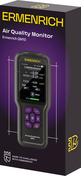 Измеритель качества воздуха Ermenrich QM10 / 85668