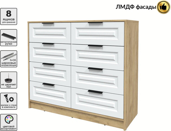 Комод Интерлиния Концепт КТ-К117 Деко