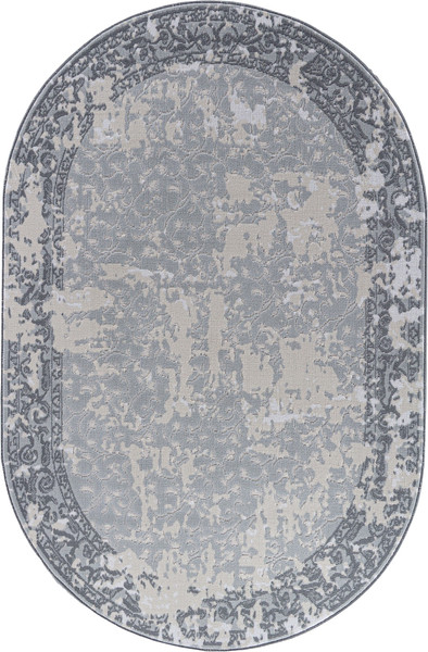 Ковер Merinos Cuba F268-OVAL-BLUE - фото