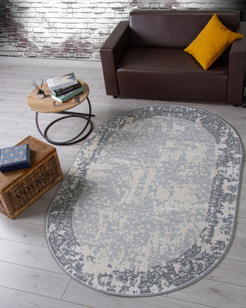 Ковер Merinos Cuba F268-OVAL-BLUE