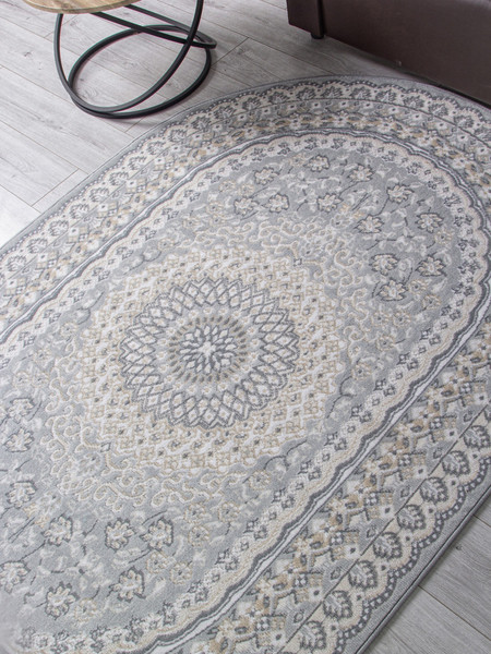 Ковер Merinos Cuba F399-OVAL-BLUE