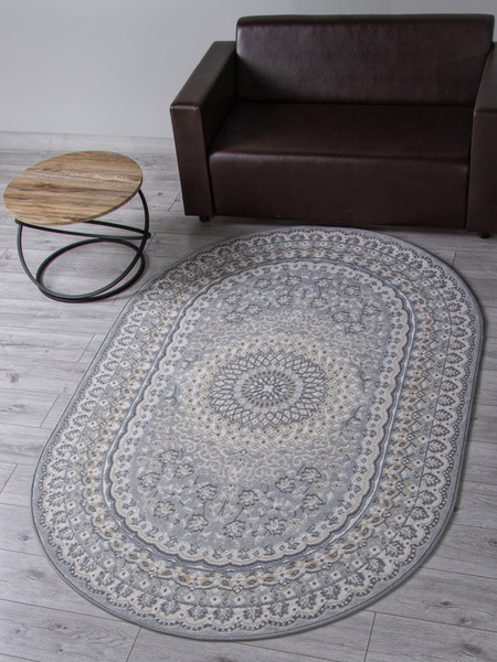 Ковер Merinos Cuba F399-OVAL-BLUE