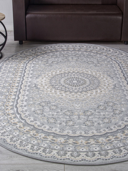 Ковер Merinos Cuba F399-OVAL-BLUE