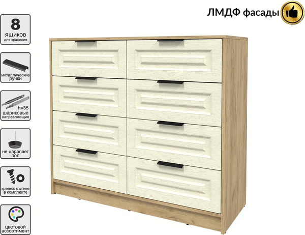 Комод Интерлиния Концепт КТ-К117 Деко