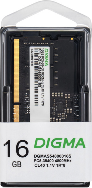 Оперативная память DDR5 Digma DGMAS54800016S