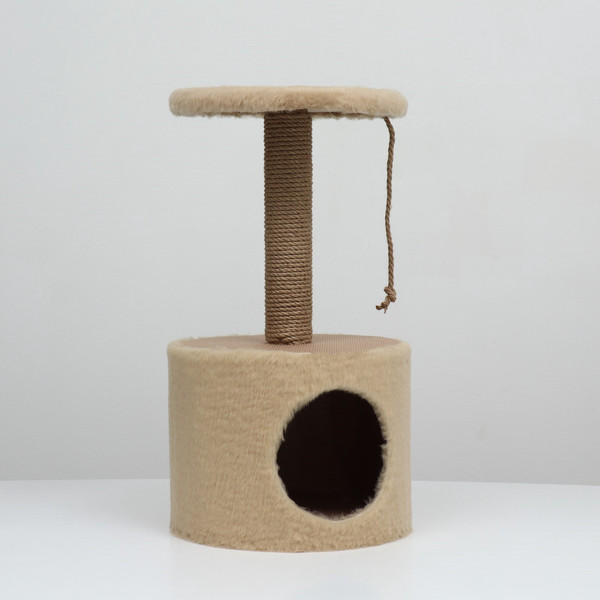 Домик-когтеточка Sima-Land Круглый / 9485903