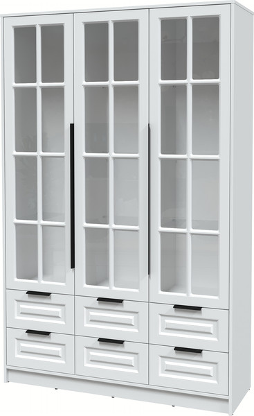 Шкаф с витриной Интерлиния Концепт КТ-ШВ3 Деко - фото