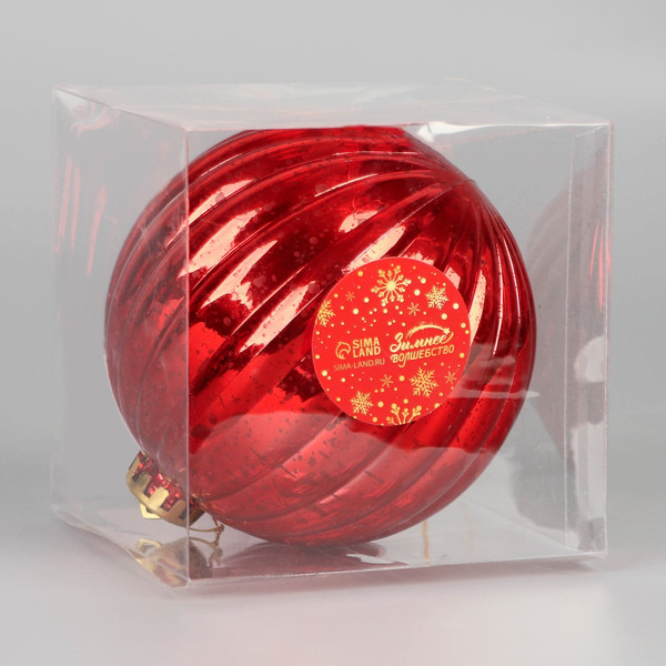 Шар новогодний Зимнее волшебство Винтаж / 9510413