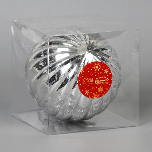 Шар новогодний Зимнее волшебство Винтаж / 9510412