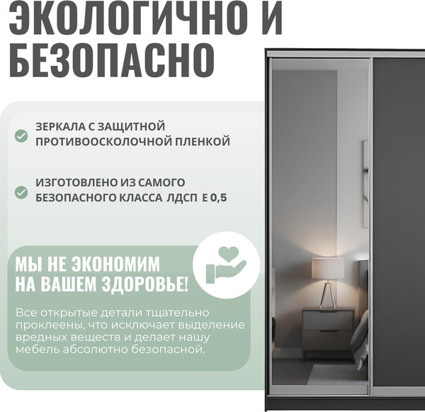 Шкаф-купе Рэйгрупп 158 KKX Elgon РГ-04.01 