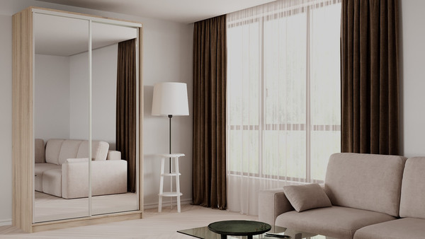 Шкаф-купе Рэйгрупп 138 EEX Elgon РГ-05.04